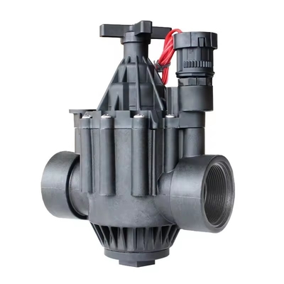 Valvola solenoide di irrigazione con filo di plastica resistente da 2'
