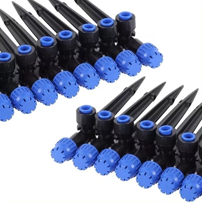 Adjustabile 360 gradi sistema idrico gocciolanti per 1/4 pollice tubature Quick Connect