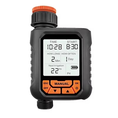 Grande schermo LCD Water Timer impermeabile casa giardino irrigazione tempistica pioggia