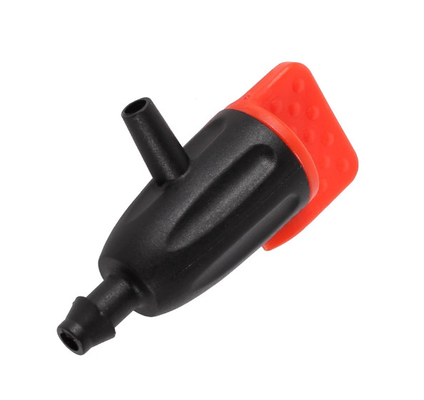 Ingrosso 0 ~ 40L regolabile irrigazione gocciolante di plastica gocciolante di acqua 1/4' Barb