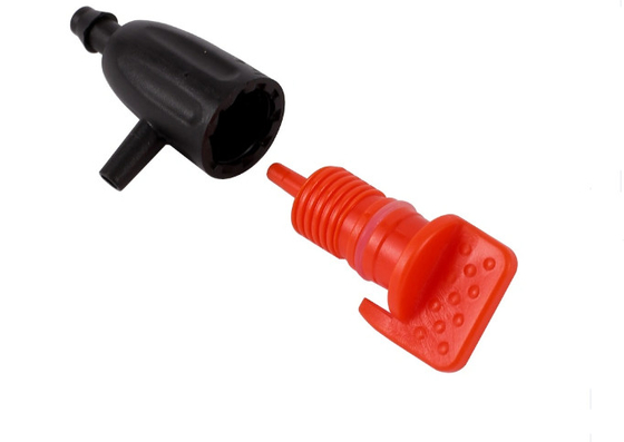 Ingrosso 0 ~ 40L regolabile irrigazione gocciolante di plastica gocciolante di acqua 1/4' Barb