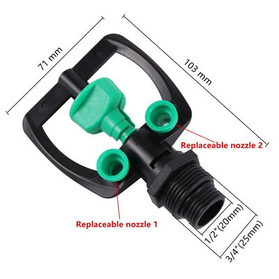 Resistenza UV 3/4'' Irrigatore per Giardino Irrigazione Piante